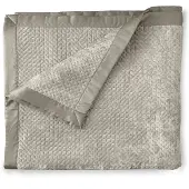 Linnick Velvet Sprei - taupe 270x260cm