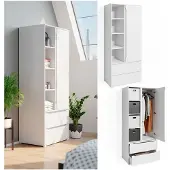 Vicco Ruben Kledingopslagkast – 80 x 189.9 cm Wit