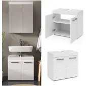 Vicco Luna Wastafelonderkast – 60 x 56 cm Wit