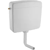 AquaVive Wc Stortbak Arques - Kunststof - 3/6l Tweeknops - 44,5x40x13,5cm