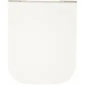 Aquazuro Wc-bril Loreto - Duroplast - Softclose - Verstelbaar - Quick Release - Wit