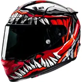 HJC RPHA 12 Maxi Venom Mc1Sf Mat/Rood/Zwart/Wit/Antraciet M, unisex