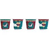 Bialetti Winter Wonderland Espressokopjes 80 ml – Set van 4 – Keramiek – Limited Edition