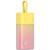 Baseus Popsicle Serie - Powerbank - 5200mAh - 20W - Zouto-Roze
