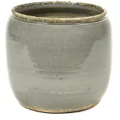 Serax Costa Pot M D21 H21 - Bloempotten Keramiek Grey - B7617105