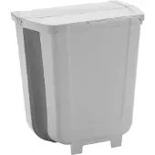 Brunner Pillar Opvouwbare Prullenbak - 8 Liter - Met Deksel - Inklapbaar - Kunststof