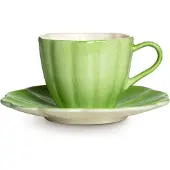 Mateus Oyster kop met schotel 25 cl Groen