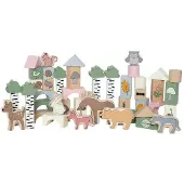 Jabadabado Building Blocks Forest 50 Pieces Beige