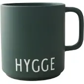 Design Letters lievelingsbeker met oor 25 cl Hygge-dark green