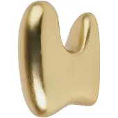 Broste Copenhagen Roberta haak 10x7 cm Brass finish