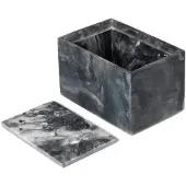 Ferm Living Opbergbox Mist Charcoal 10 x 15 cm