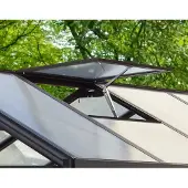 Vitavia Set Voor Dakraam Aluminium Zwart 69,1x72,9cm - Zonder Beglazing