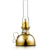 Karlskrona Lampfabrik Nattlampan paraffine-lamp messing