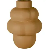 Louise Roe Balloon Petit Vaas 18 Cm - Vazen Keramiek Sanded Ocker - 10160-15-40
