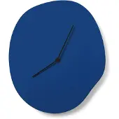 Ferm Living Melt wandklok 28x33 cm Blue