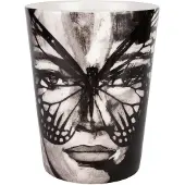 Carolina gynning Golden Butterfly mok 35 cl Black-white