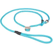 Mystique Field trial moxon Lijn 8mm 130cm turquoise met hoornstopper