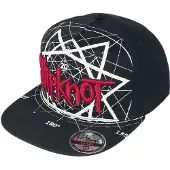 Slipknot Cap - Jumbo Star - zwart - Maat Standard