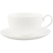 Villeroy & Boch Royal Coffee Cup & Saucer - Koffiekopjes Beenderporselein White - 47204 + 47205