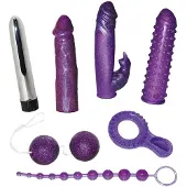 You2Toys - vibrator set - glitter - 7-delig
