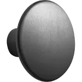 Muuto The Dots kledinghaak metaal 5 cm Zwart