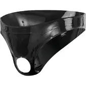 Late X Latex Herenslip Met Opening