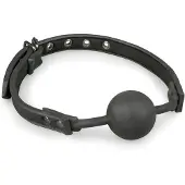 Easytoys Fetish Collection - siliconen ballgag (zwart)