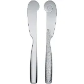 Alessi Dressed Butter Knife - Messen Roestvrijstaal Roestvrij staal - MW03-37