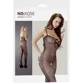 Erotic Treasure Net catsuit in het zwart