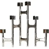 Pols Potten Kandelaar Folding Nickel Square