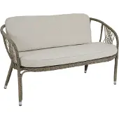 Brafab Apel Sofa 2-zits Natuurlijk - Banken voor buiten Synthetisch Rotan Natural - 3652-61-02