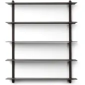 Gejst Nivo Wandplank E Zwart / Zwart - Wandplanken As Black - 20140