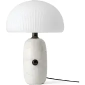 Vipp 591 Sculpture Tafellamp Ø27,5 Cm Wit - Tafellampen Marmer White - 59103