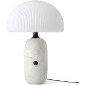 Vipp 592 Sculpture Tafellamp Ø36 Cm Wit - Tafellampen Marmer White - 59203