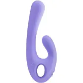 Nomi Tang - vibrator met flexibele clitorisstimulator - oplaadbaar - paars