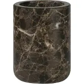 Mette Ditmer Marble tandeborstelbeker 10 cm Bruin