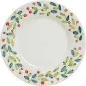 Mateus Basic kerstbord Ø21 cm Wit-multi