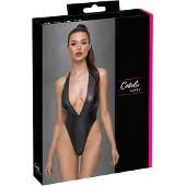 Cottelli Uitdagende String Body - Mat Zwart