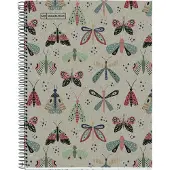 MAUL - Notebook A4 Ecobutterfly - 80 vel - geruit papier 4-gaatsperforatie