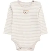 Steiff Collection Rompertje/body lichtbeige / wit