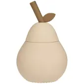 OYOY Beker m. Rietje - Lamp - Silicone - Vanilla - - OneSize - Bekers
