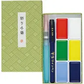 Kuretake Gansai Tambi MC23-25, 6 kleuren set