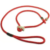 Mystique Field trial moxon Lijn 8mm 130cm rood met hoornstopper