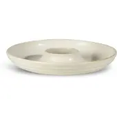 Sagaform Ellen Serveerschotel 20 Cm Gebroken Wit - Schalen Steengoed Bone White - 5018422