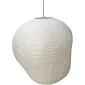 Ferm Living Kurbis Lampenkap Naturel 60 Cm - Lampenkappen Washi-papier Natural - 1104268211