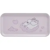 Muurla Moem Dienblad 13x27 Cm The Clouds - Dienbladen Berken Fineer Purple - 2600-2713-01