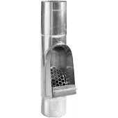 Rheinzink bladafscheider - Ø100mm - 1635001460