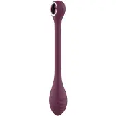 Dream Toys Glam - oplaadbare, waterdichte buigbare G-spot vibrator (paars)