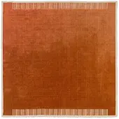 Audo Copenhagen Duomo vloerkleed 270x270 cm Terracotta red