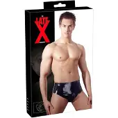 Late-X Latex Slip Met Opblaasbare Buttplug